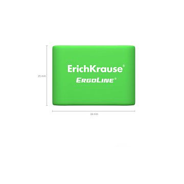 Ластик "Ergo Line. Зеленый" (Erich Krause)