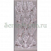 Контурные наклейки "Весенние букеты", цвет серебро (JEJE)