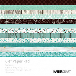 Набор бумаги 16,5х16,5 см "Sea breese", 40 листов (Kaiser)