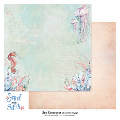 Бумага "Sand&Sea. Sea creatures" (49Market)