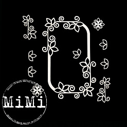 Набор украшений из чипборда "Ажур. Цветение" (MiMi Design)