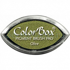 Штемпельная подушечка ColorBox, оливковая (Olive)
