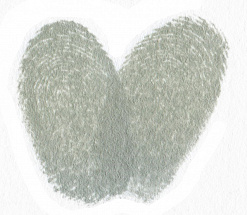 Подушечка чернильная водорастворимая "капля" Memento, размер 32х50мм, цвет лондонский туман