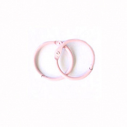 Набор колец для альбома "Розовые", 20 мм (ScrapBerry's)