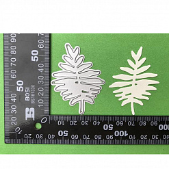 Нож и штамп "Лист пальмы 1" 4,4х5,9 см (Cloudberry)