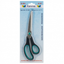 Ножницы Gamma с пластиковыми термостойкими ручками, 115 мм (Gamma)