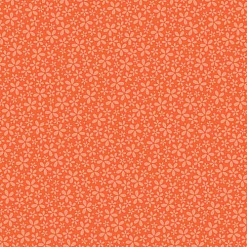 Кардсток с текстурой холста "Цветы на оранжевом" (Core'dinations)
