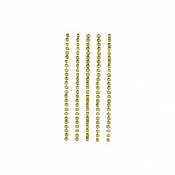Набор жемчужин "Золотые", 4 мм (ScrapBerry's)