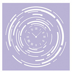 Трафарет "Часы" (Eventdesign)