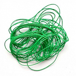 Шнур вощеный, диам. 1 мм, длина 1 м, светло-зеленый 