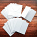 Набор заготовок для открыток 13,5х13,5 см "Калитка белая" с конвертами (DoCrafts)