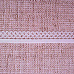 Лента кружевная эластичная "Сетка", цвет белый, ширина 1,3 см, длина 0,9 м