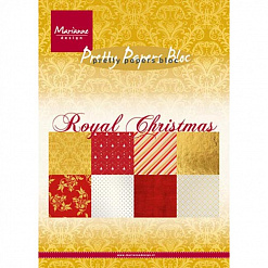 Набор бумаги 15х21 см "Royal Christmas", 32 листа (Marianne design)