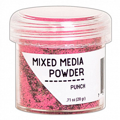 Пудра для эмбоссинга MIXED MEDIA "Punch. Яркий розовый" (Ranger)