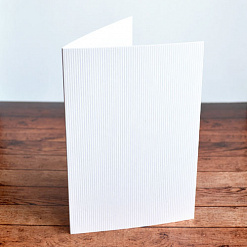 Заготовка для открытки 10х15 см из дизайнерской бумаги Constellation Snow Arpa