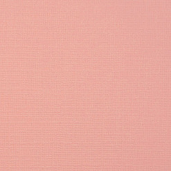Кардсток Bazzill Basics 30,5х30,5 см однотонный с текстурой холста, цвет  розовый