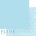 Набор бумаги 30х30 см "Шебби Шик Базовая 2.0", 12 листов (Fleur-design)