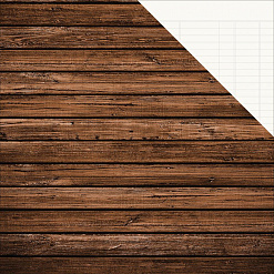 Набор бумаги 15х15 см "Sn@p! Basics. Wood&Notebook", 24 листа (Simple Stories)