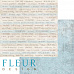 Набор бумаги 30х30 см "Воспоминания", 10 листов (Fleur-design)
