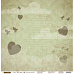 Бумага "На крыльях любви, сердца в желтом" (Craft premier)