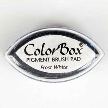 Штемпельная подушечка ColorBox, белая (Frost white)