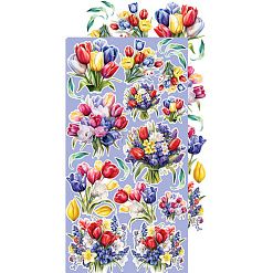 Набор бумаги 30х15 см "Tulip love. Flowers", 18 листов (CraftO'clock)
