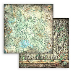Набор бумаги 30х30 см "Magic Forest. Фоновый", 10 листов (Stamperia)