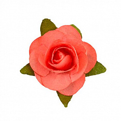 Букетик мини-роз с открытым бутоном "Талея. Терпкий имбирь", 12 шт (Mr.Painter)