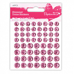 Набор эмалевых капелек "Конфетти. Сладкие шарики", цвет розовый (DoCrafts)