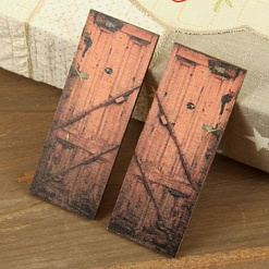 Набор деревянных украшений "Двери" (Prima Marketing)