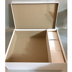 Коробка для альбома 25х25 см с мамиными сокровищами