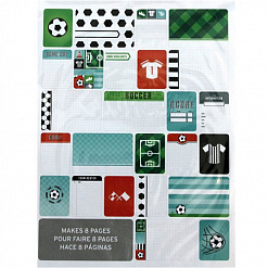 Набор карточек "Soccer", 40 штук (American Crafts)