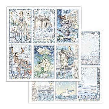 Бумага "Winter tales. Cards" (Stamperia)