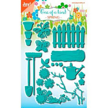 Набор ножей для вырубки и тиснения "Садовые принадлежности" (Joy crafts)