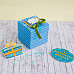 Набор для создания коробочки с пожеланиями "Карусель голубая" (АртУзор)