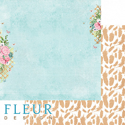 Бумага "Дыхание весны. Шпалера" (Fleur-design)