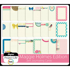 Большой набор карточек "Maggie Holmes Edition", 616 штук (American Crafts)