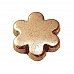 Набор кнопок "Цветы бронзовые", 25 шт (Knorr Prandell)