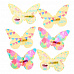 Набор бабочек "С Днем Рождения!" с прищепкой (АртУзор)