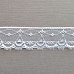 Кружево "Нити", цвет белый, ширина 3,2 см, длина 0,9 м