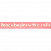 Бумажный скотч "Мир начинается с улыбки" (MyLovelyHobby)