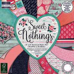 Набор бумаги 20х20 см "Sweet things", 48 листов (First Edition)