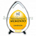 Подушечка чернильная водорастворимая "капля" Memento, размер 32х50мм, цвет одуванчик
