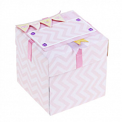Набор для создания коробочки с пожеланиями "Карусель розовая" (АртУзор)