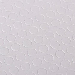 Двусторонние клеевые подушечки "Круг. Белый", диаметр 0,8 см