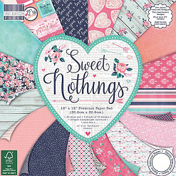 Набор бумаги 30х30 см "Sweet things", 48 листов (First Edition)