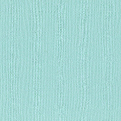 Кардсток Bazzill Basics 30,5х30,5 см однотонный с текстурой холста, цвет прозрачная лагуна