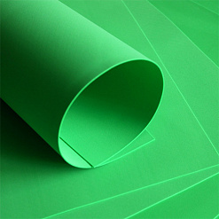 Лист фоамирана 49х49 см "Зеленый", 1 мм (Китай)