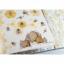 Набор бумаги 30х30 см "Tell the bees", 40 листов