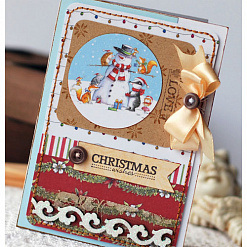 Набор бумаги А4 "Лесное Рождество" с высечками, 26 листов (DoCrafts)
